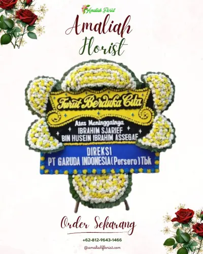 Papan Bunga Duka di Madusari