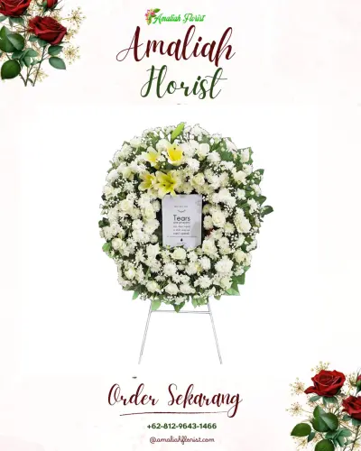 Krans Bunga Duka Cita di Madusari